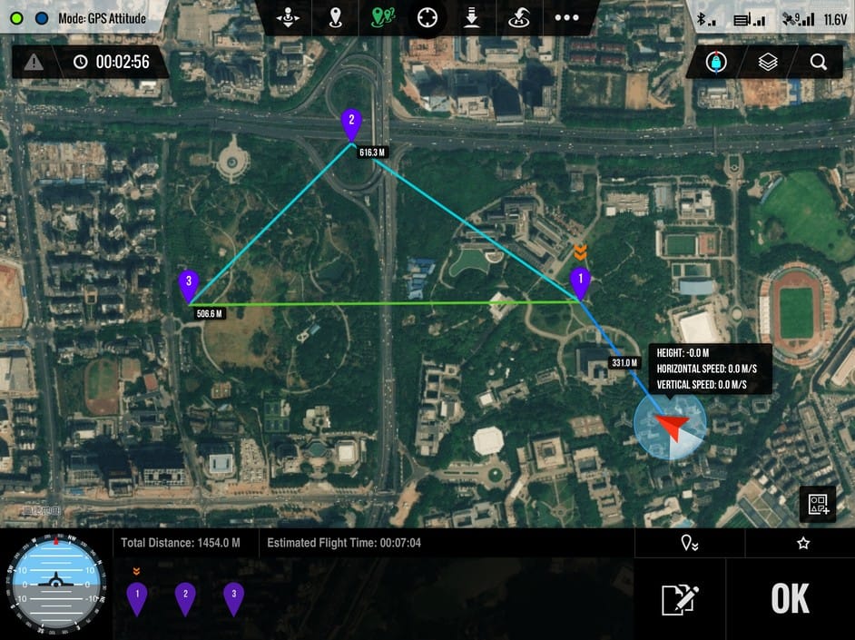 DJI Phantom 2 autonoomne kohaletoimetamine